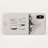 Bleibe Sie wild Case-Mate iPhone Hülle (Rückseite (Horizontal))