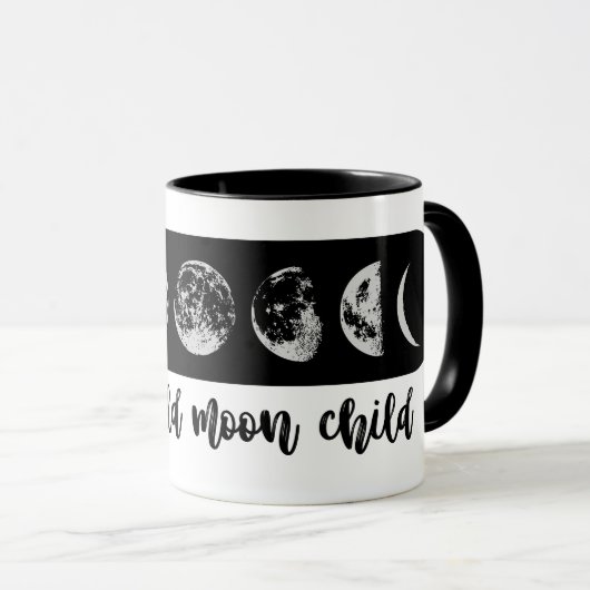 Bleibe Sie wilde Mond-KinderTasse Tasse (VorderseiteRechts)