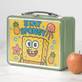 Bleibe Spongy Kids Lunch Bag Metall Brotdose (Beispiel)