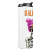 Bleibe Spooky, Bleibe kaffeinierte thermische Tumb Thermosbecher (Nach links gedreht)