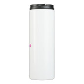 Bleibe Spooky, Bleibe kaffeinierte thermische Tumb Thermosbecher (Rückseite)