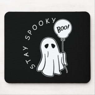 Bleibe Spooky Boo Niedlich Ghost Halloween Spooky  Mousepad
