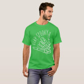 Bleibe Spooky für Halloween lustig T-Shirt (Vorne ganz)