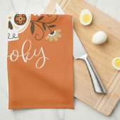 Bleibe Spooky Geschirrtuch (Viertel Falte)