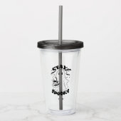 Bleibe Spooky Ghost Acryltrinkbecher (Vorderseite)