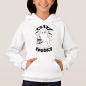 Bleibe Spooky Ghost Hoodie (Vorderseite)