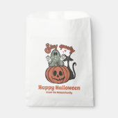 Bleibe Spooky Ghost Jack-O' Lantern Happy Hallowee Geschenktütchen (Vorderseite)