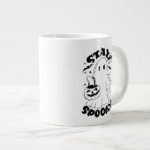 Bleibe Spooky Ghost Jumbo-Tasse (Vorderseite Rechts)