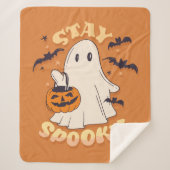 Bleibe Spooky Ghost Sherpadecke (Vorderseite)