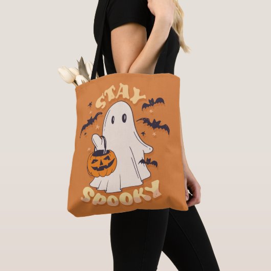 Bleibe Spooky Ghost Tasche (Von Nahem)