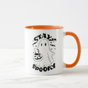 Bleibe Spooky Ghost Tasse