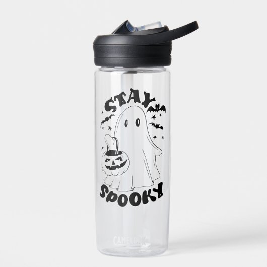 Bleibe Spooky Ghost Trinkflasche (Links)
