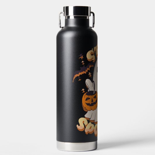 Bleibe Spooky Ghost Trinkflasche (Vorderseite)
