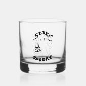 Bleibe Spooky Ghost Whiskyglas (Vorderseite)