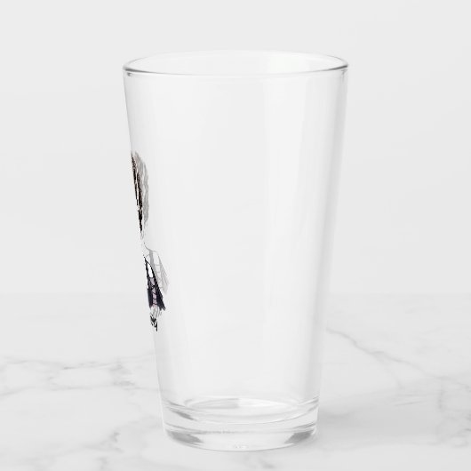 Bleibe-Spooky-Glascup Glas (Links)