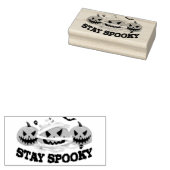 Bleibe Spooky Gummistempel (Stempel)