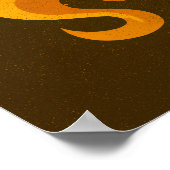 Bleibe Spooky Halloween Ghost Poster (Ecke)