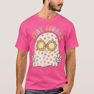 Bleibe Spooky Halloween Groovy Niedlich für Boy Gi T-Shirt