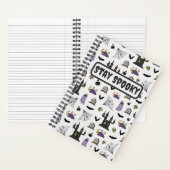 Bleibe Spooky Halloween Notizblock (Innen)