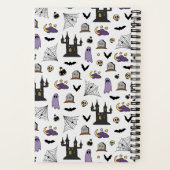 Bleibe Spooky Halloween Notizblock (Rückseite)