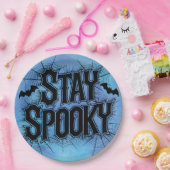 Bleibe Spooky Halloween Pappteller (Party)