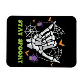 Bleibe Spooky Halloween Skeleton Hand Magnet (Horizontal)