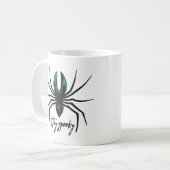 Bleibe Spooky Halloween Spider Kaffeetasse (Vorderseite Links)