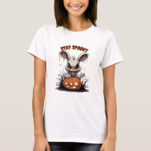 Bleibe Spooky Halloween T - Shirt