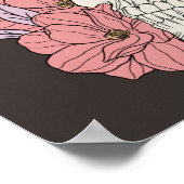 Bleibe Spooky Halloween Thema Wall Art Decor Poste Poster (Ecke)