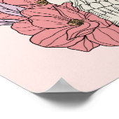 Bleibe Spooky Halloween Thema Wall Art Decor Poste Poster (Ecke)