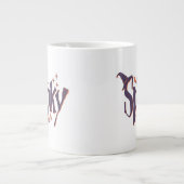 Bleibe Spooky Hexen Hexen Hexenhase Jumbo-Tasse (Vorderseite)