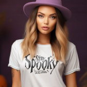 Bleibe Spooky Hexen Hexen Hexenhase T-Shirt