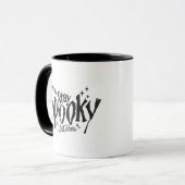 Bleibe Spooky Hexen Hexen Hexenhase Tasse (Vorderseite Links)