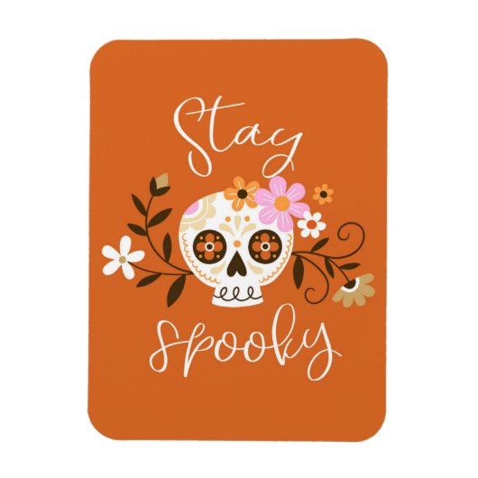 Bleibe Spooky Magnet (Vertikal)