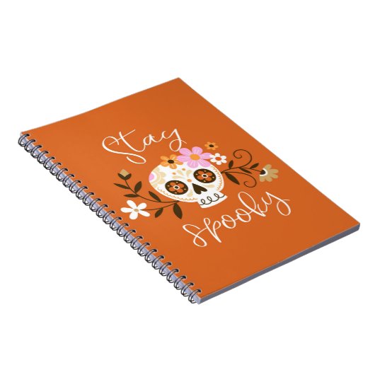 Bleibe Spooky Notizblock (Rechte Seite)