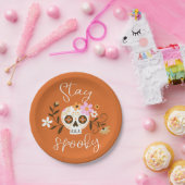 Bleibe Spooky Pappteller (Party)