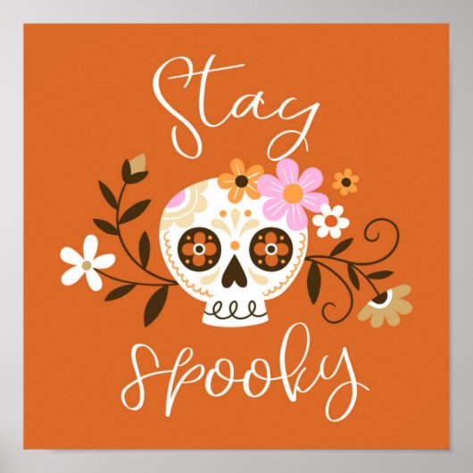 Bleibe Spooky Poster (Vorne)