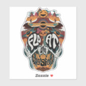 Bleibe Spooky Sticker (Blatt)