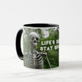 Bleibe Spooky Tasse (Vorderseite Links)