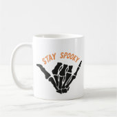 Bleibe Spooky-Tasse Kaffeetasse (Links)