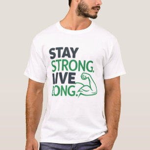 Bleibe stark. Lang leben T-Shirt