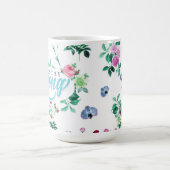 Bleibe Strong | Floral Kaffeetasse (Mittel)