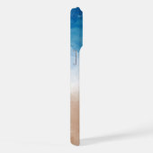 Bleibe Strong - Funky Beach Edition iPhone Hülle (Rechte Seite)