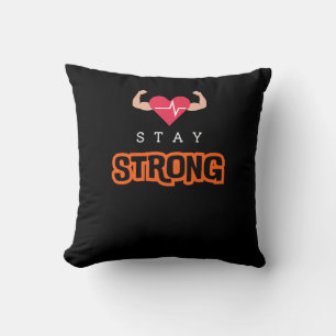 Bleibe Strong Kissen