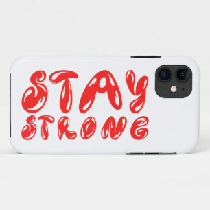 BLEIBE STRONG motivierend Graffiti-Stil Case-Mate iPhone Hülle