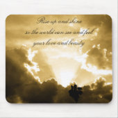 Bleibe Strong_ Mousepad (Vorne)