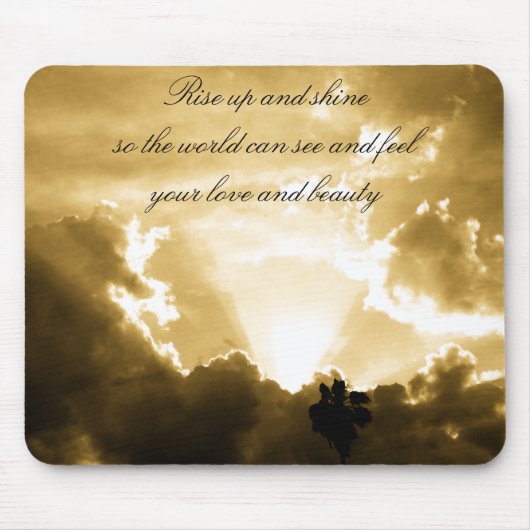 Bleibe Strong_ Mousepad (Vorne)