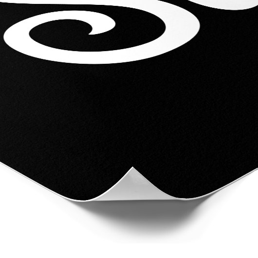 Bleibe Strong Poster (Ecke)