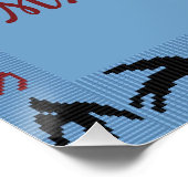 Bleibe Strong Poster (Ecke)