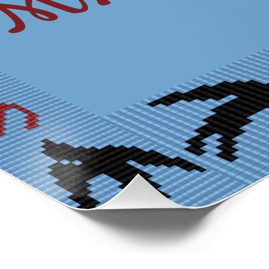 Bleibe Strong Poster (Ecke)